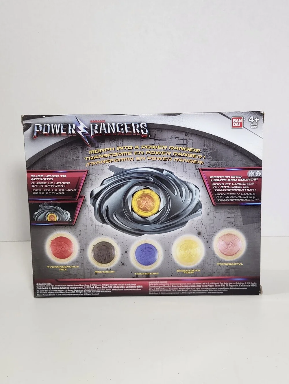 Power Rangers Movie Power Morpher w/ 5 Power Coins Bandai 2017 NEW Sealed